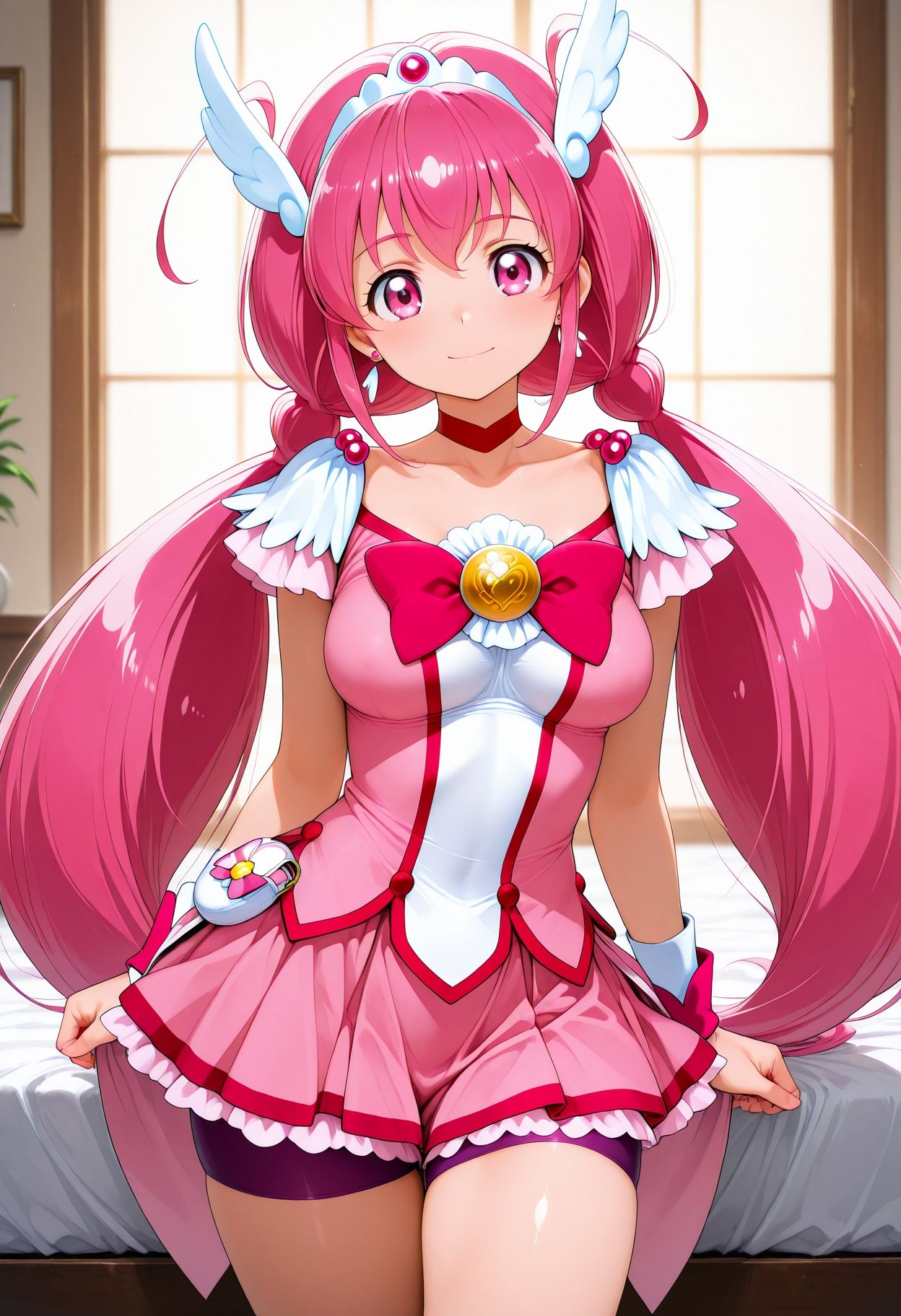 サンプル画像1:ス〇イルプ〇キュア キュア〇ッピー えっちなCG集(へっぽこAI研究室) [d_583289]