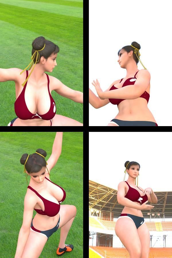 サンプル画像2:元祖中華女性格闘家 チュンリー（春麗）の写真集 麗しき春_02(Ozone_Layer) [d_583350]