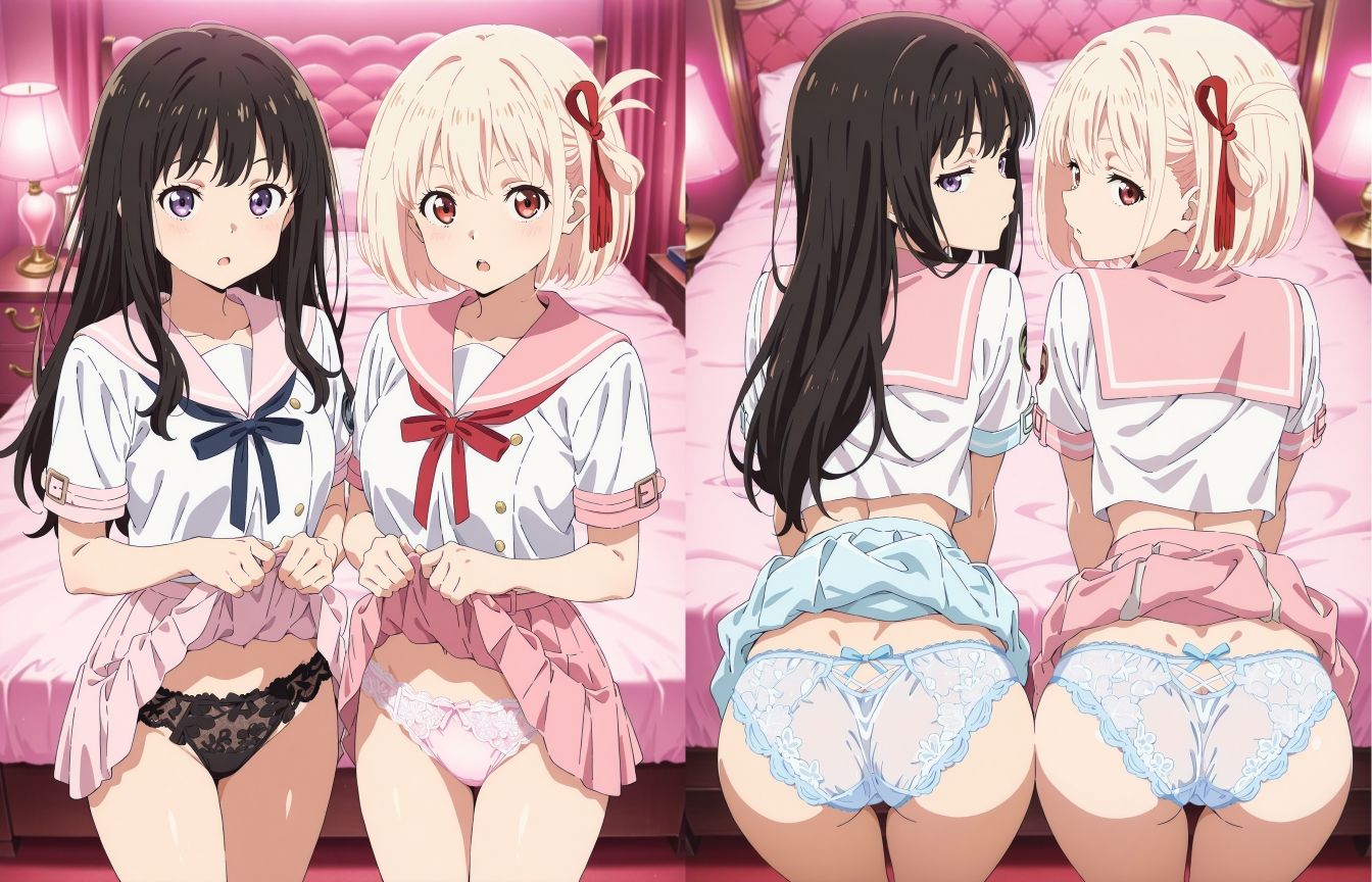 サンプル画像4:リコリコのパンツ3(五本木ポメ) [d_583363]