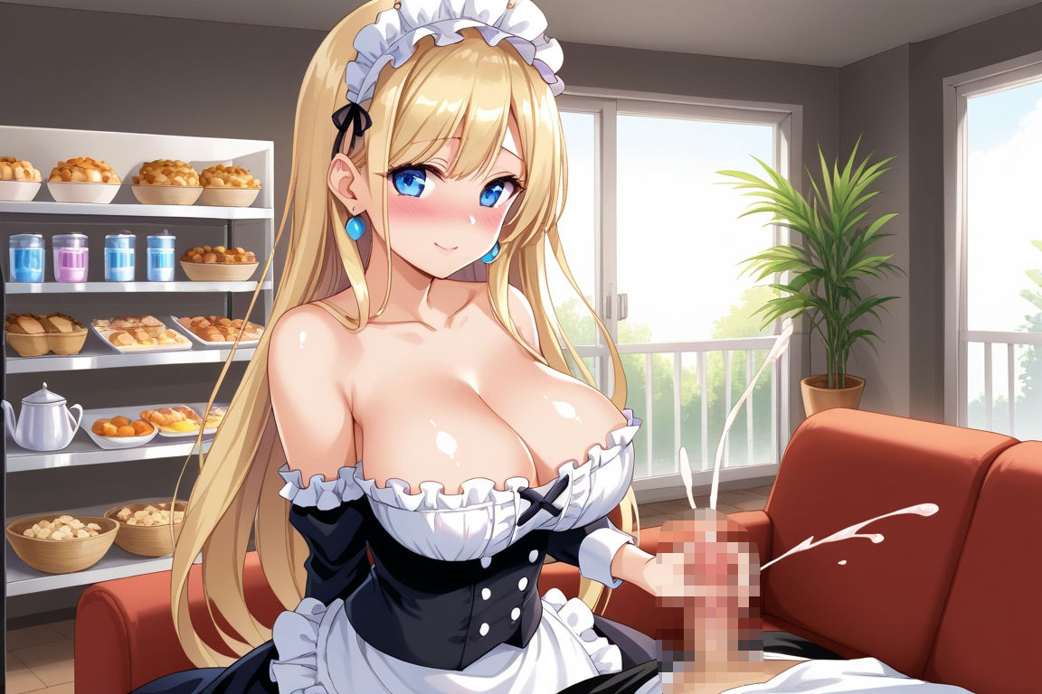 金髪巨乳美女はエッチが好き 画像10