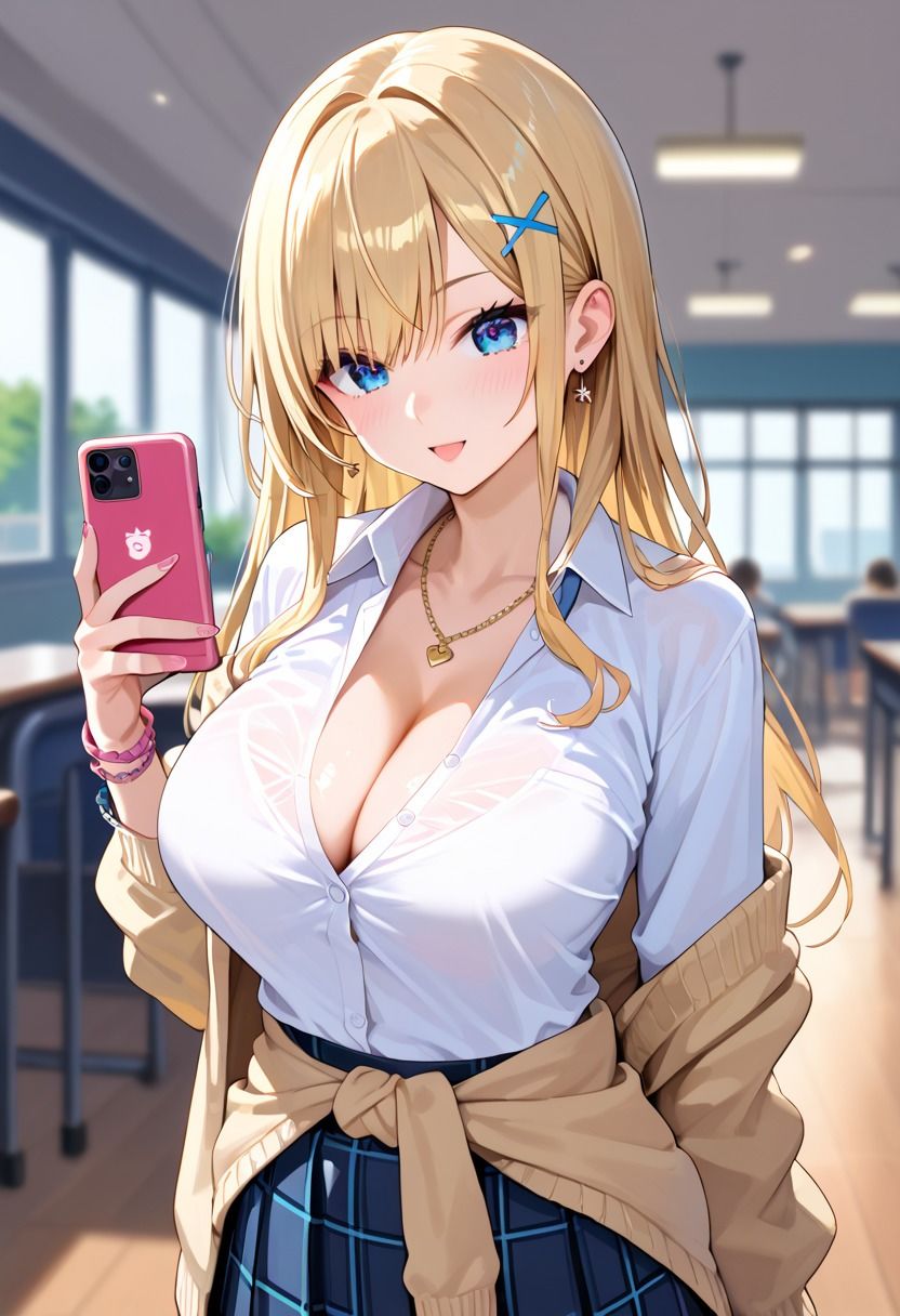 サンプル画像1:ギャルJKはオタクくんとラブラブエッチがしたい！(シュークリーム乱舞) [d_583601]