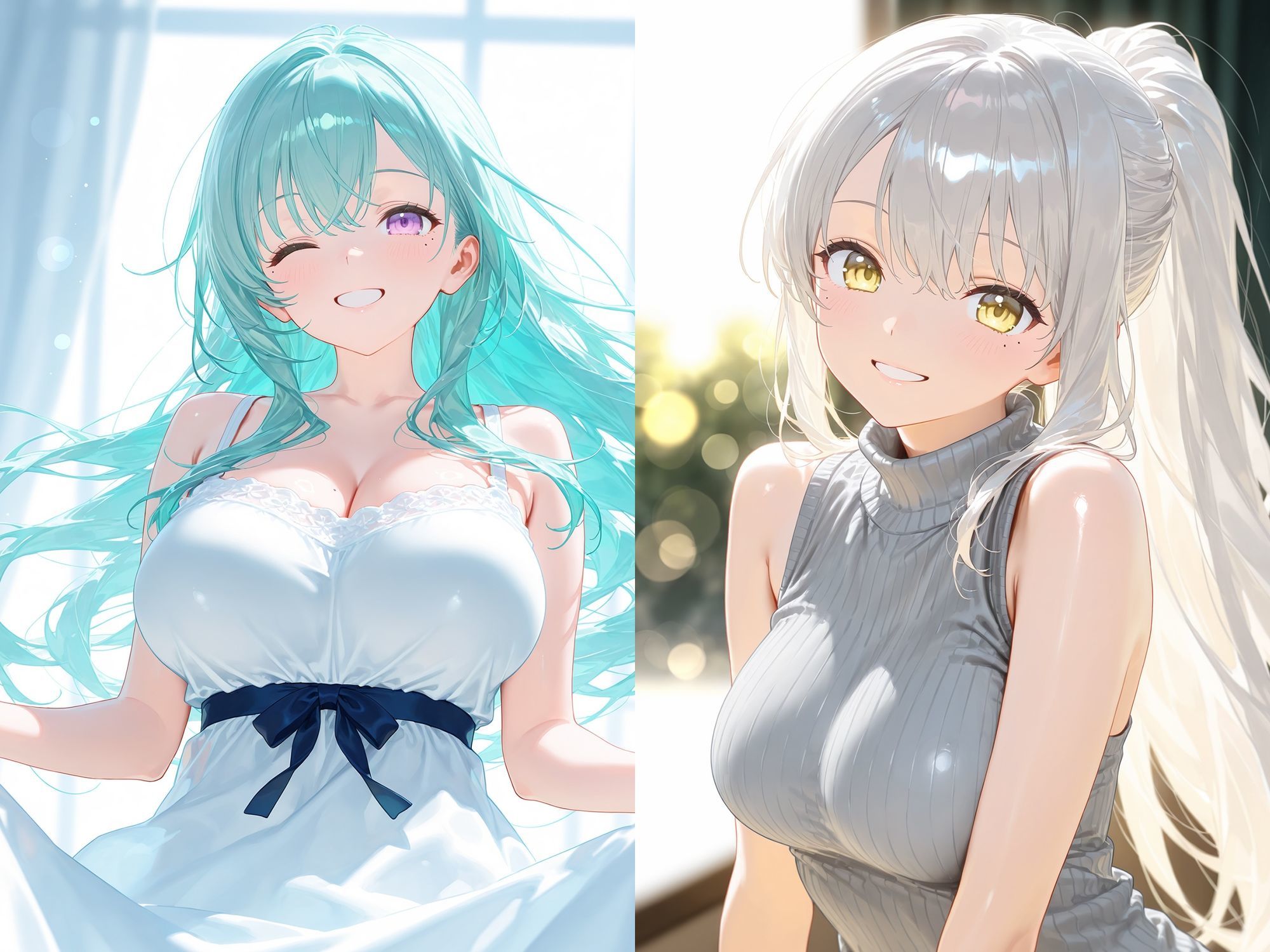 サンプル画像2:僕らはみんなでハメている(朝のテント) [d_583628]