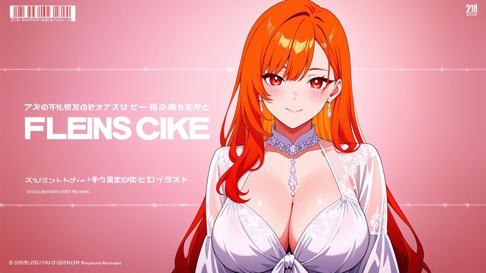 サンプル画像2:高級リゾートで爆乳オレ髪＆銀髪グラビア秘密の孕ませ撮影【4K】(御一堂) [d_583637]