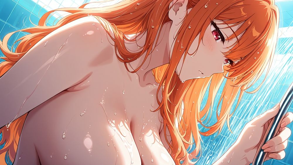 高級リゾートで爆乳オレ髪&銀髪グラビア秘密の孕ませ撮影【4K】 画像8
