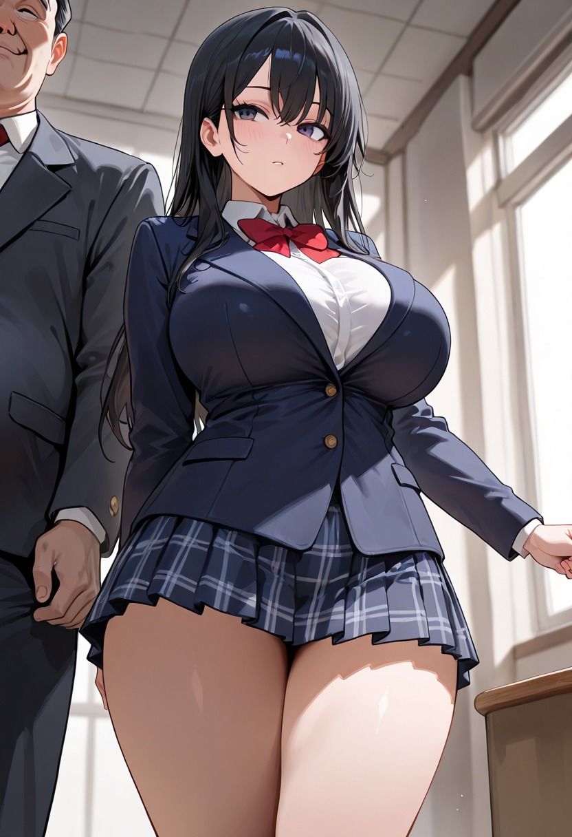 サンプル画像1:デカパイ女子校生快楽堕ち(欲望の花園) [d_583704]