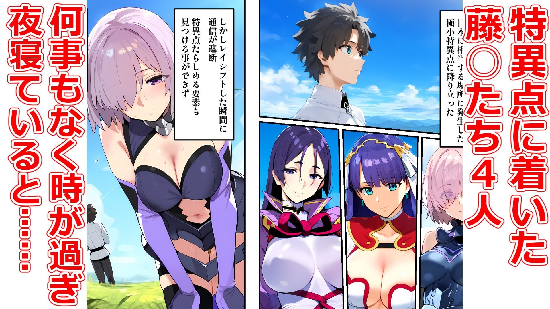エロNTRゲームの世界でサーヴァント全員NTR 画像1