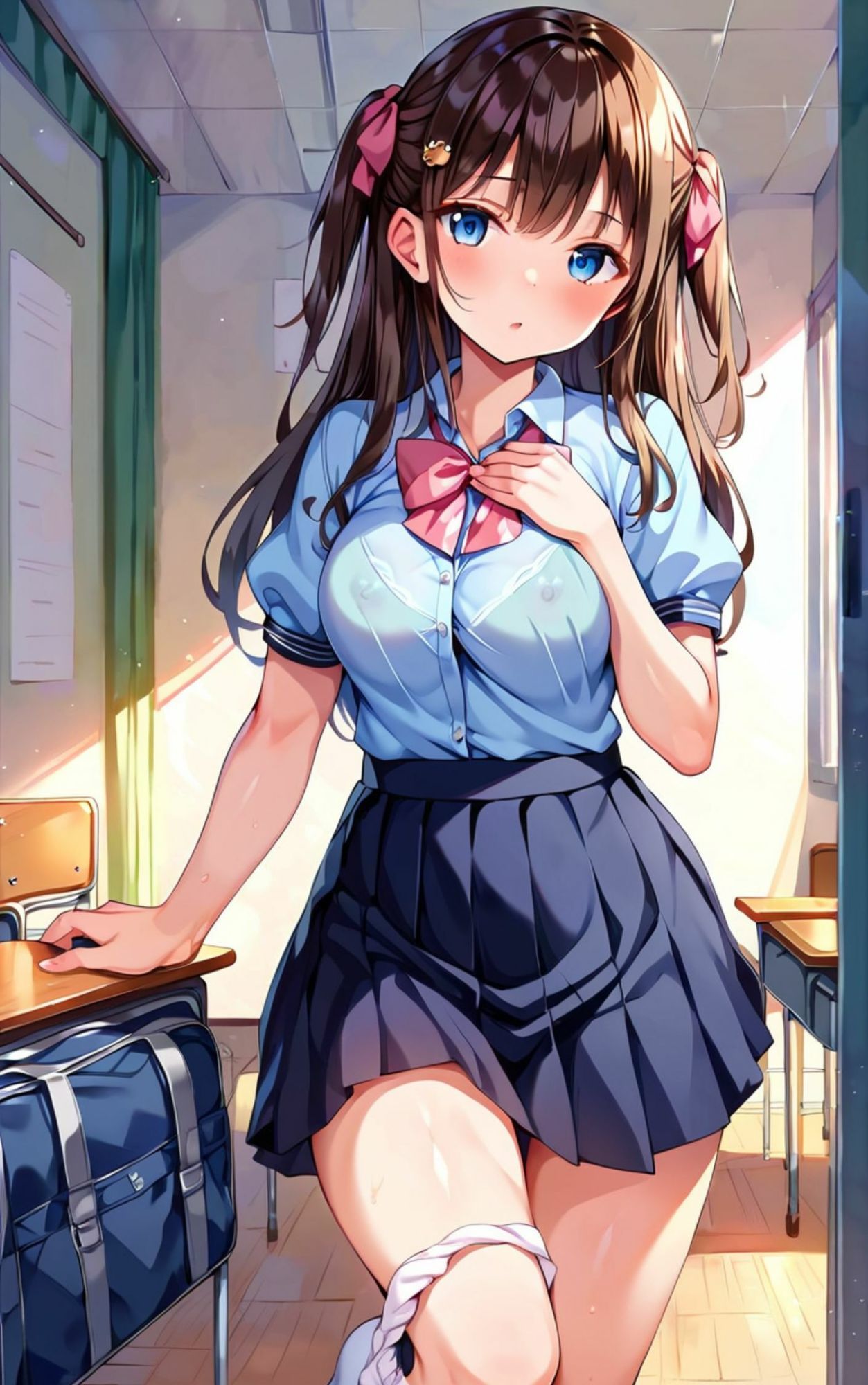 サンプル画像5:放課後女子○校生2(秘密？楽部) [d_583822]