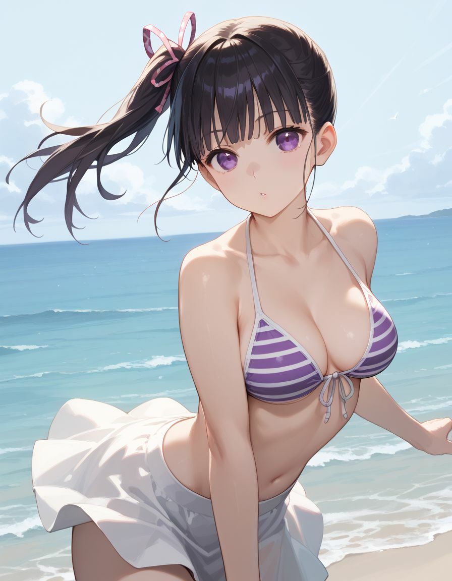 サンプル画像2:夜に舞う蝶 栗○落カナヲ イラスト集(ShoArt) [d_583843]