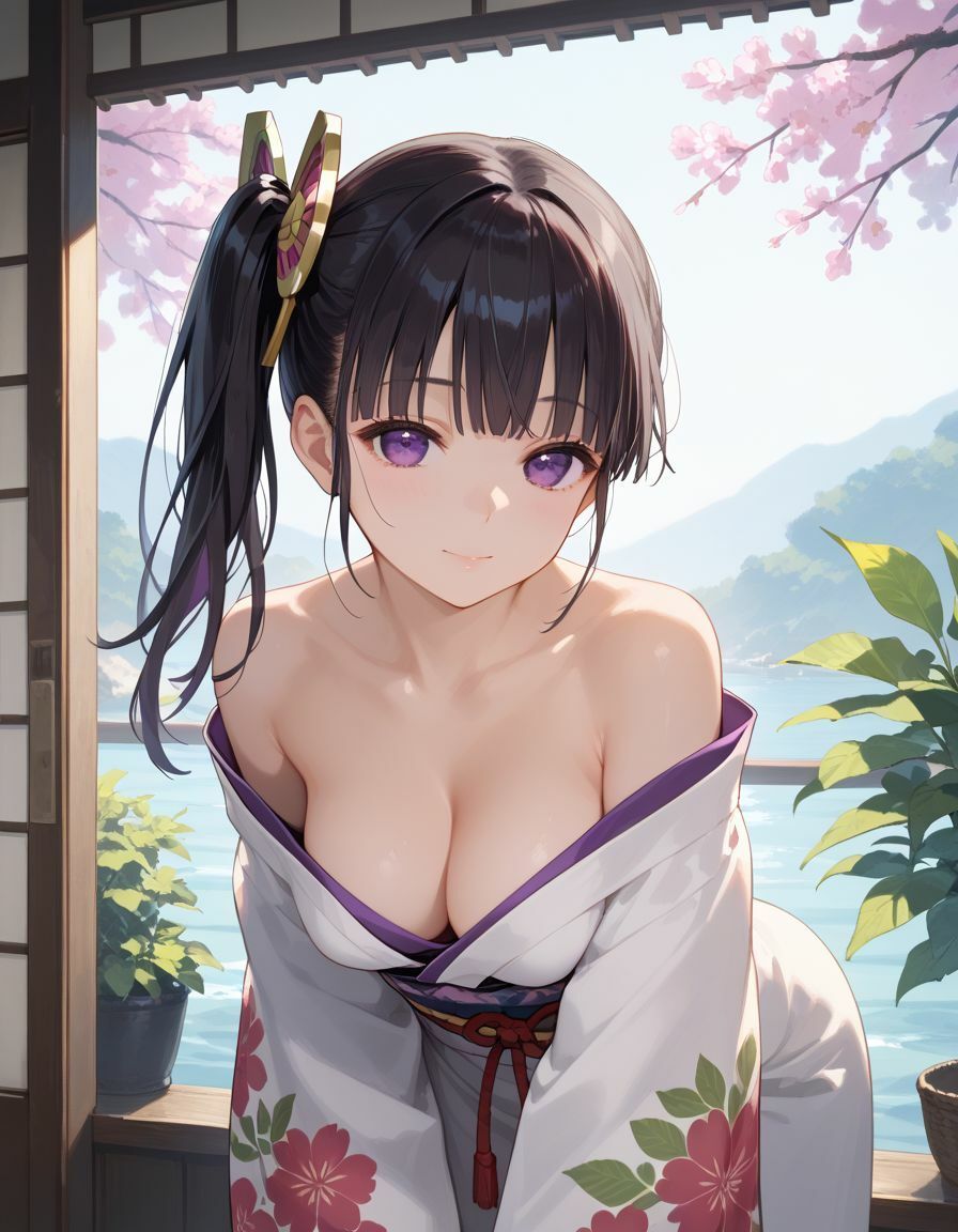 サンプル画像3:夜に舞う蝶 栗○落カナヲ イラスト集(ShoArt) [d_583843]