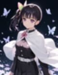 夜に舞う蝶 栗○落カナヲ イラスト集