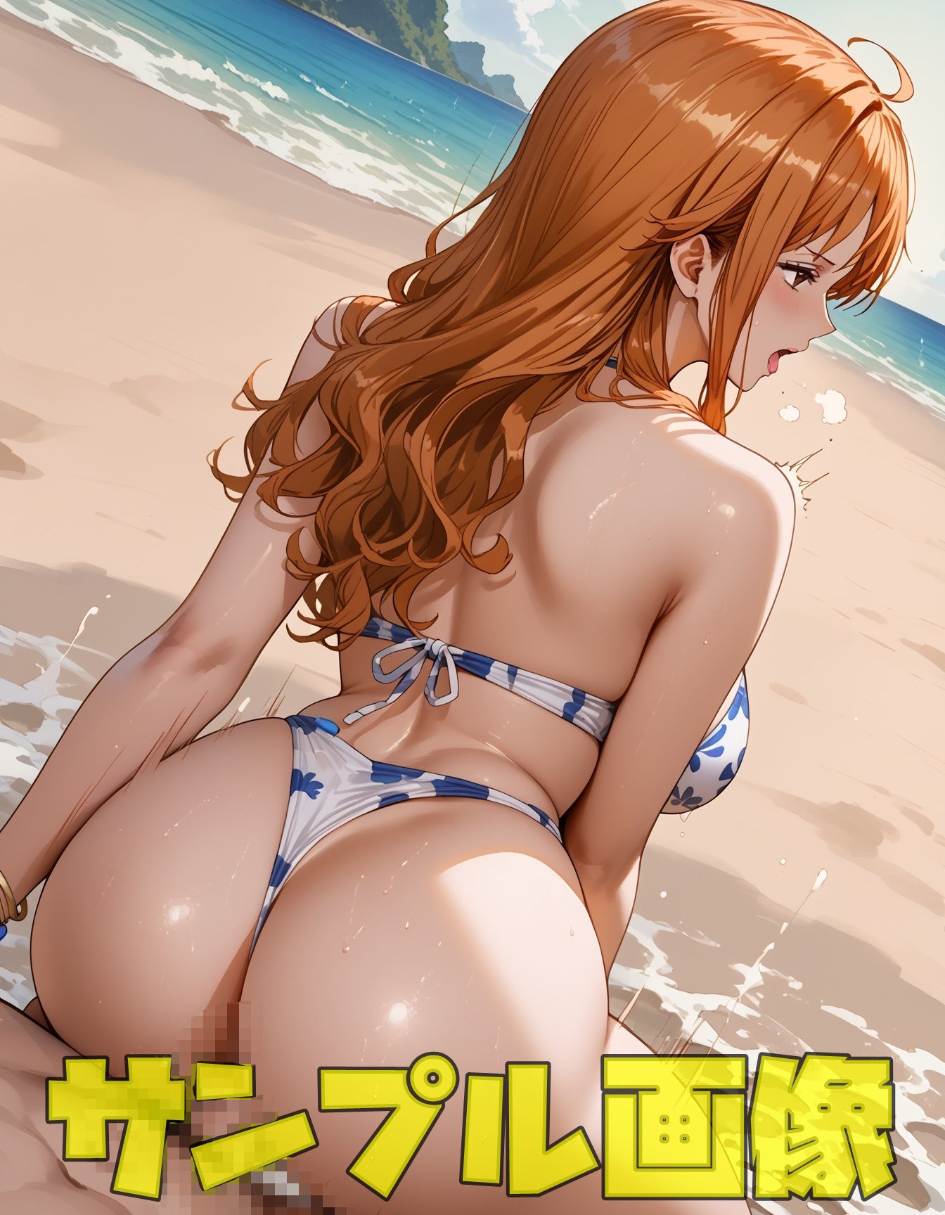 サンプル画像4:泥棒猫のビーチはサカり場  ACT.4(ツチノコ工房) [d_583890]