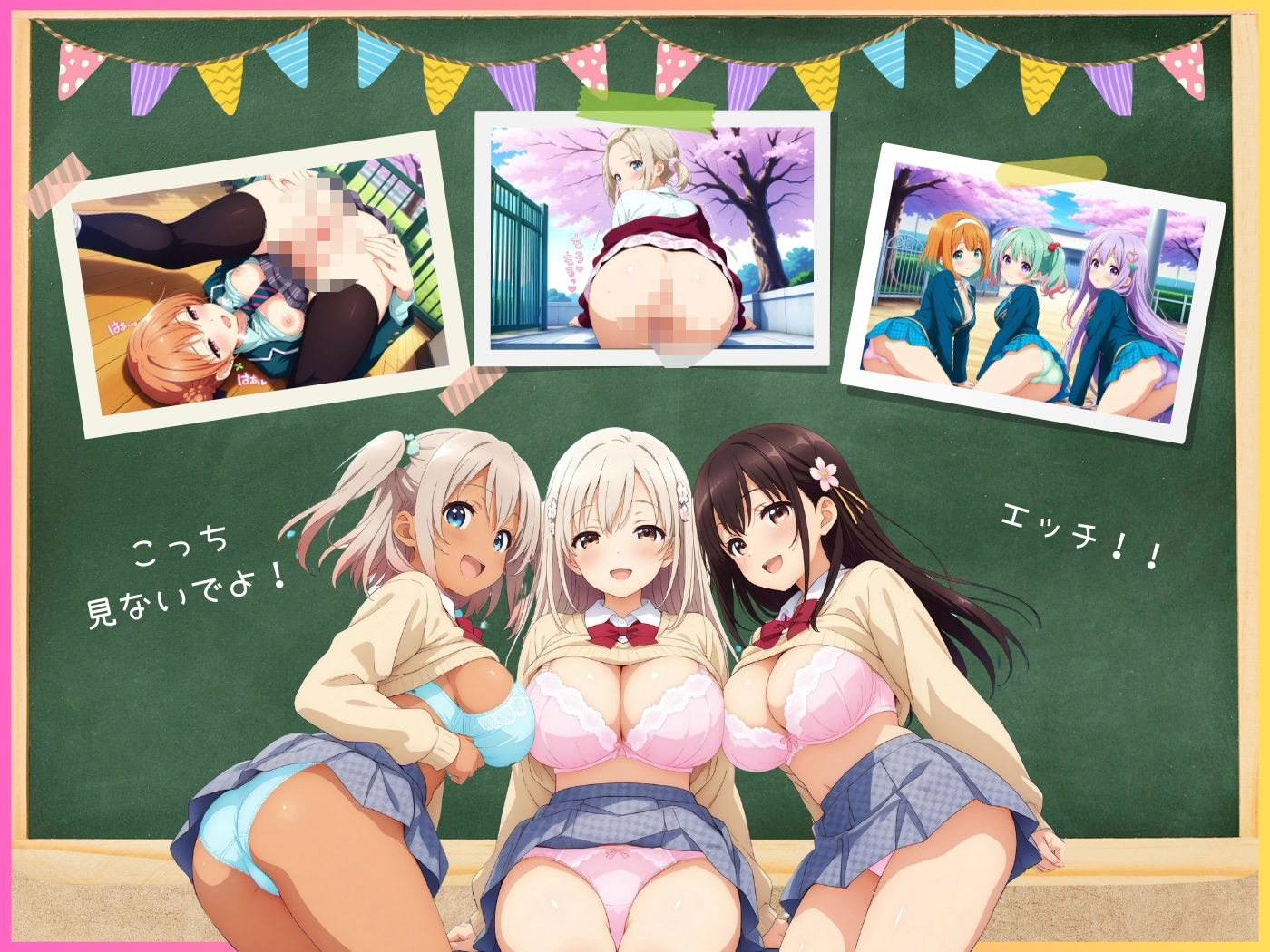 サンプル画像2:SEX★学園 〜エッチな入学式〜  in校門(極上エロの極み！！) [d_583900]