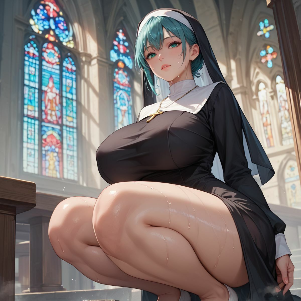 お願いシスター!僕の種を受け止めて!6 画像3
