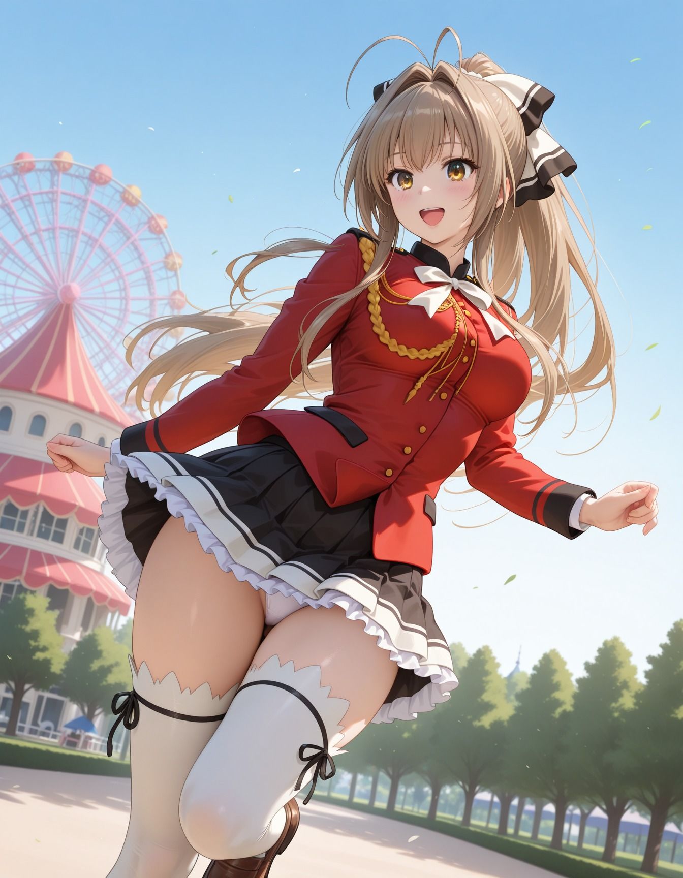 サンプル画像1:廃墟で襲われ犯●れた少女(ぽりっしゅ本舗) [d_583940]