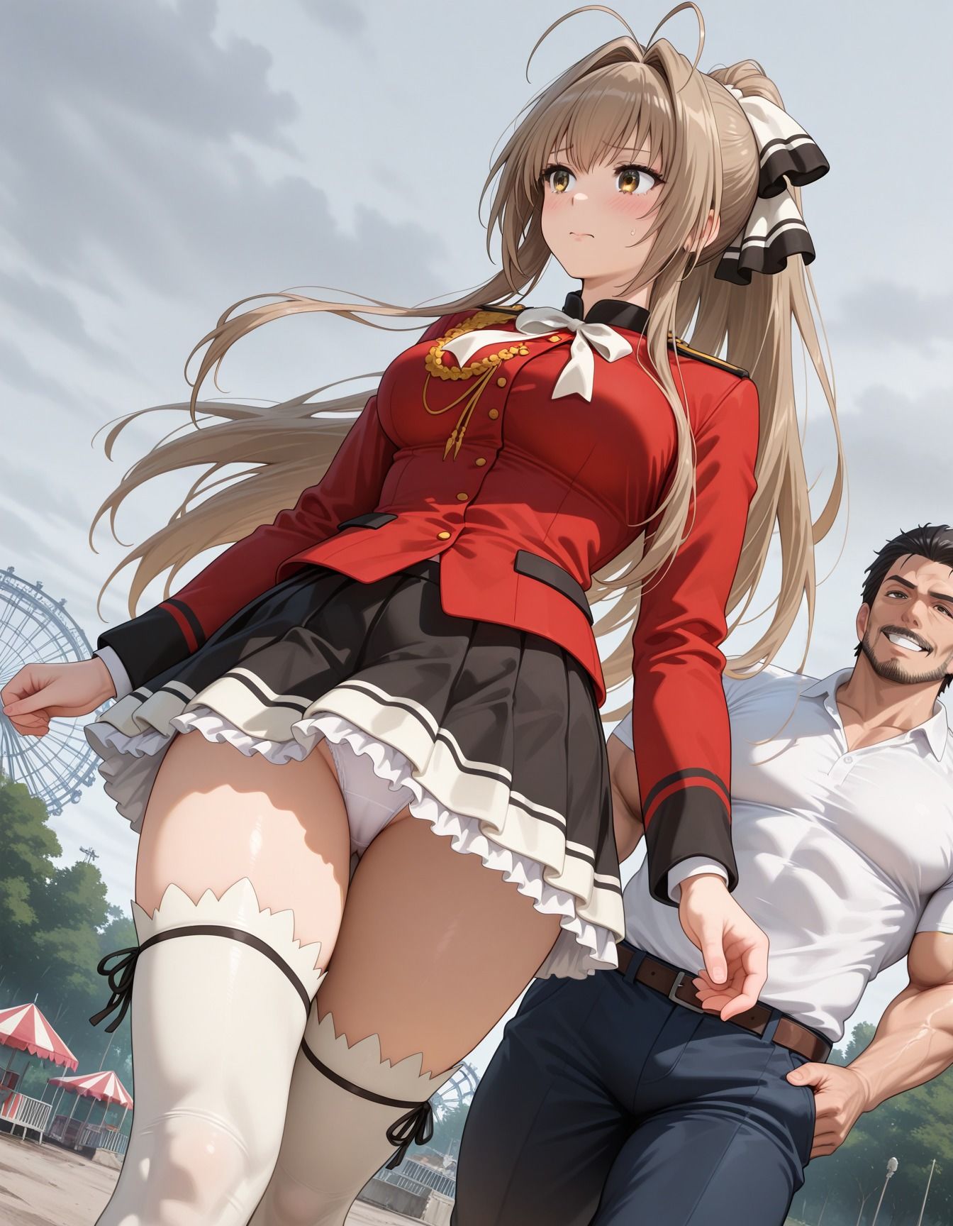 廃墟で襲われ犯●れた少女 画像3