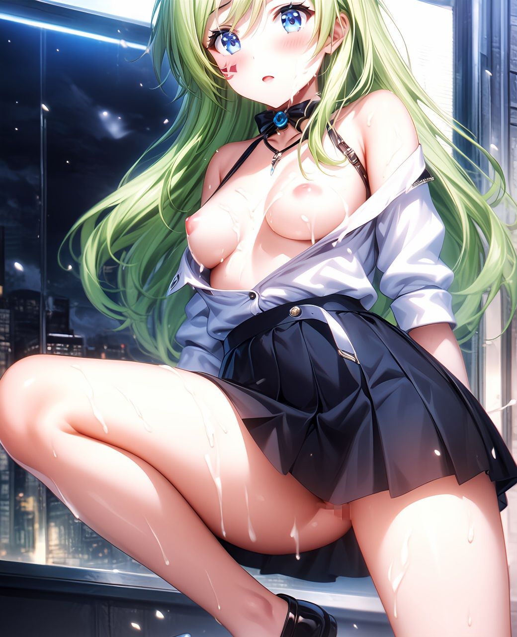 サンプル画像2:美少女羞恥 白濁デコレ・トレ〇ニー（転スラ）(Aark 2nd) [d_583943]