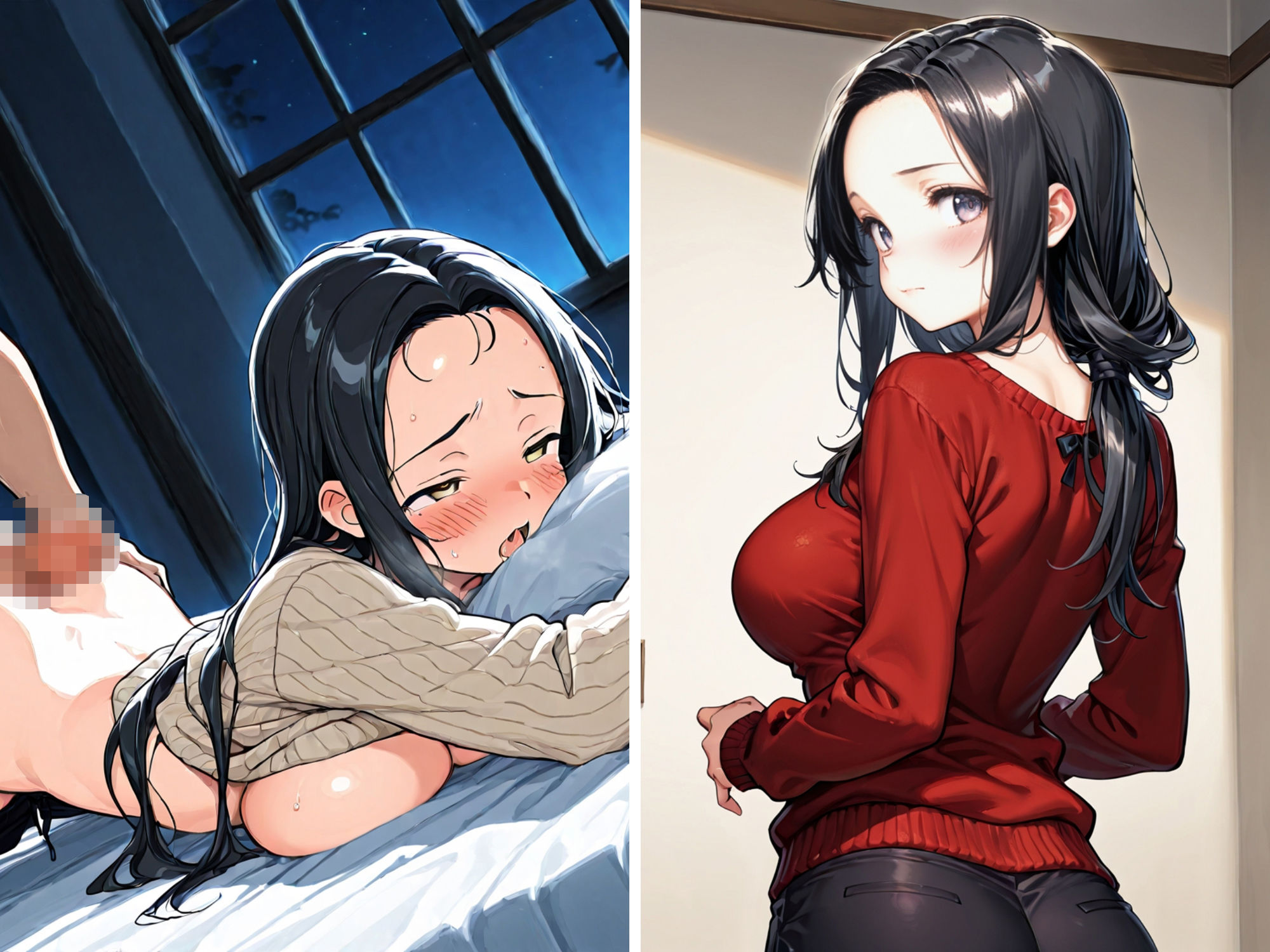 サンプル画像2:大学デビューの文系女子 先輩チンポに完全服従(あかさ太郎) [d_583955]