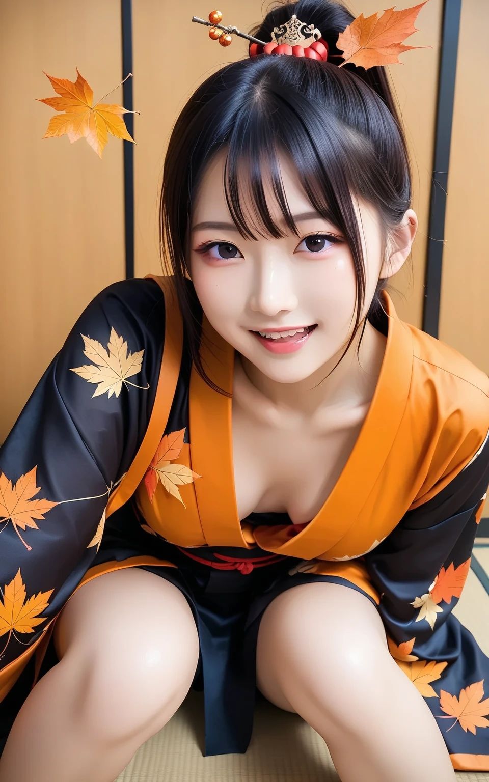 AI HARUKI - Dressed in a kimono - 画像1