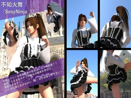 【TD500】元祖セクシー女性格闘家『不知火舞(しらぬいまい)』の写真集SexyNinja-31から40までの10本セット! 画像7