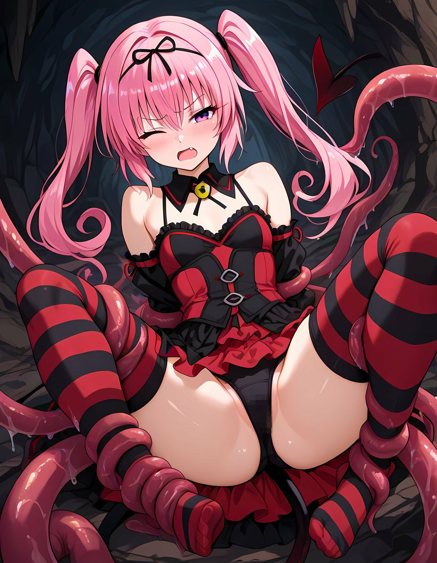 サンプル画像6:双子の姉妹は弄ばれる NTR 触手(アツバキ) [d_584069]