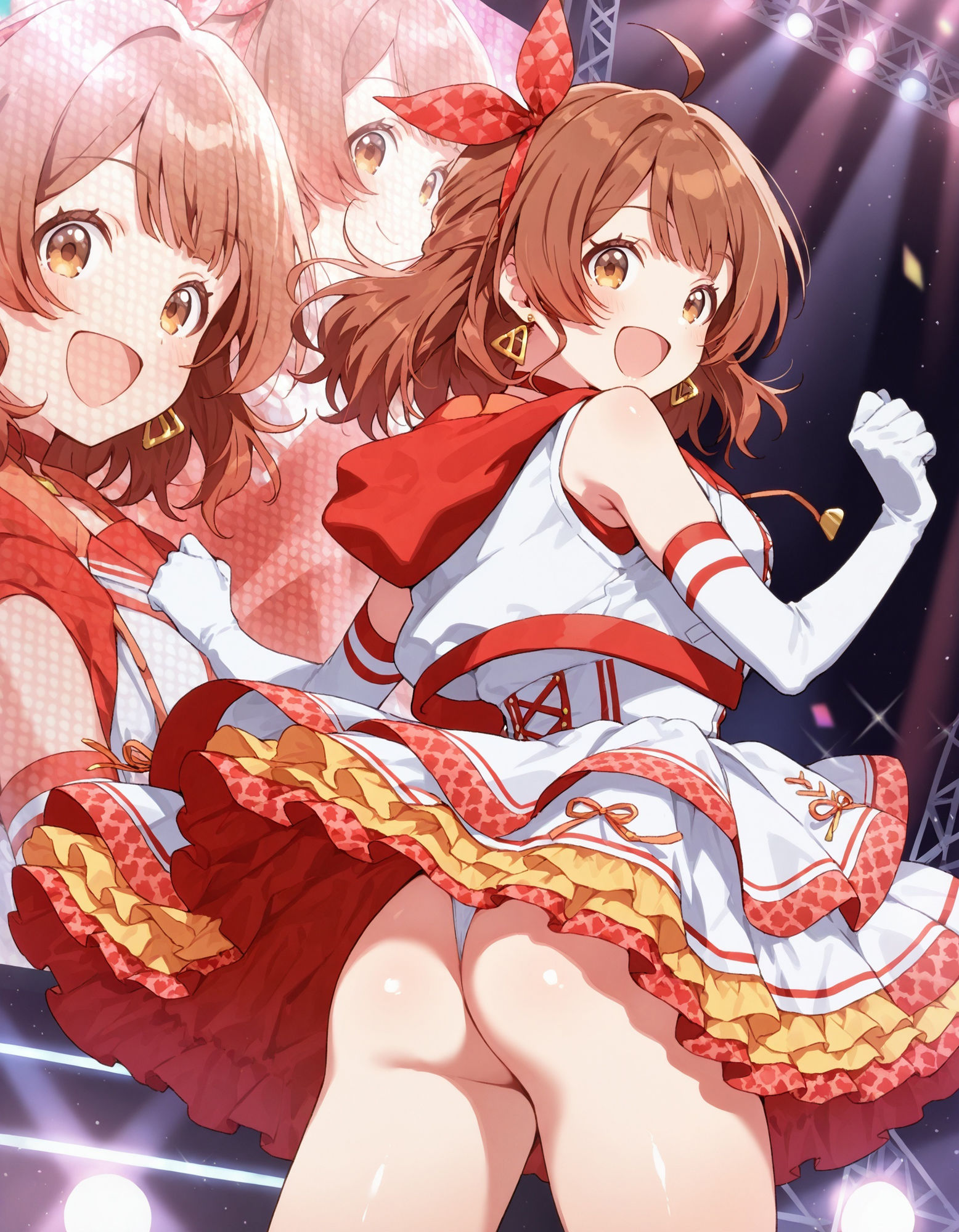 花〇佑芽のパンチラ〜アイドル衣装編〜 画像2