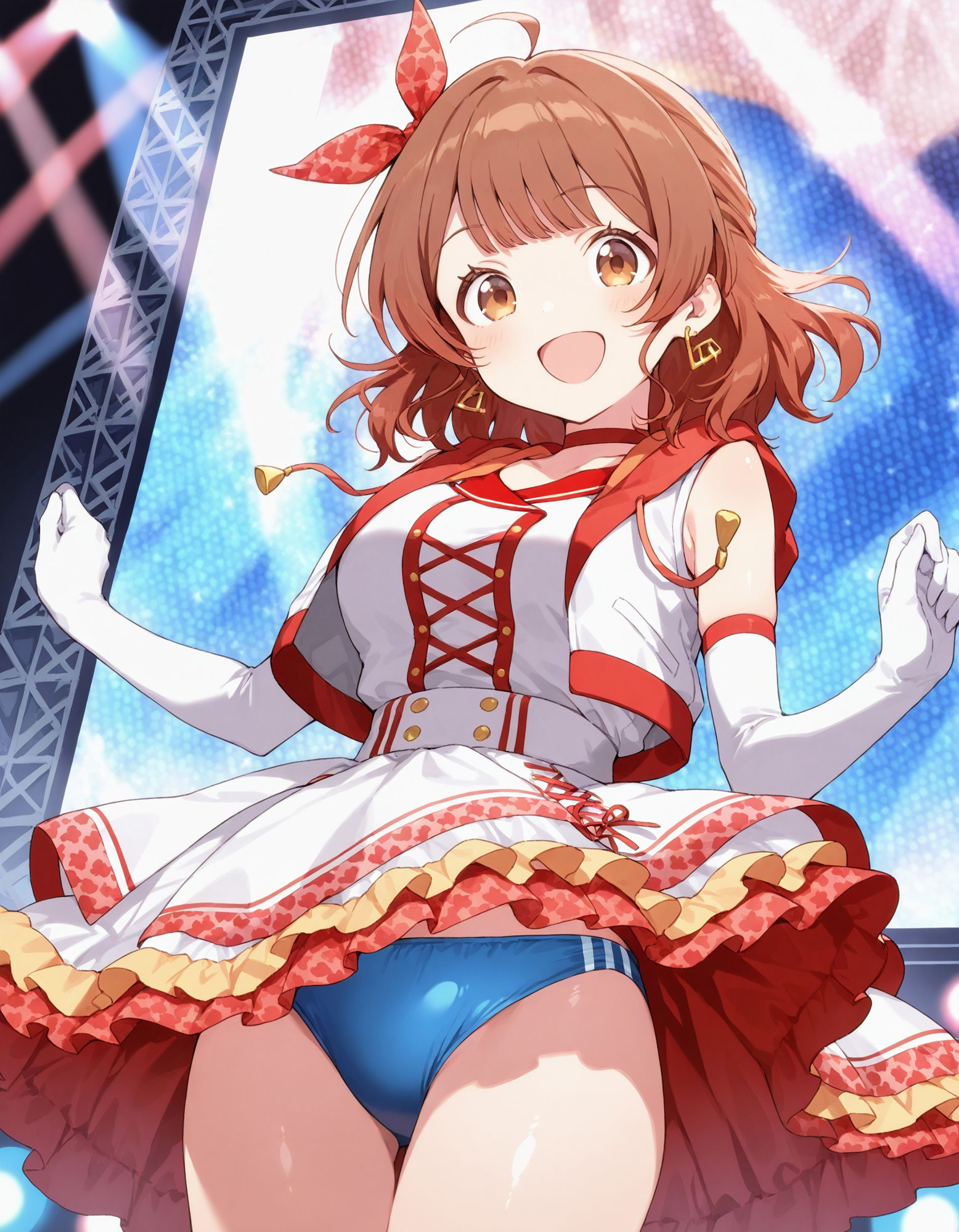 花〇佑芽のパンチラ〜アイドル衣装編〜 画像4
