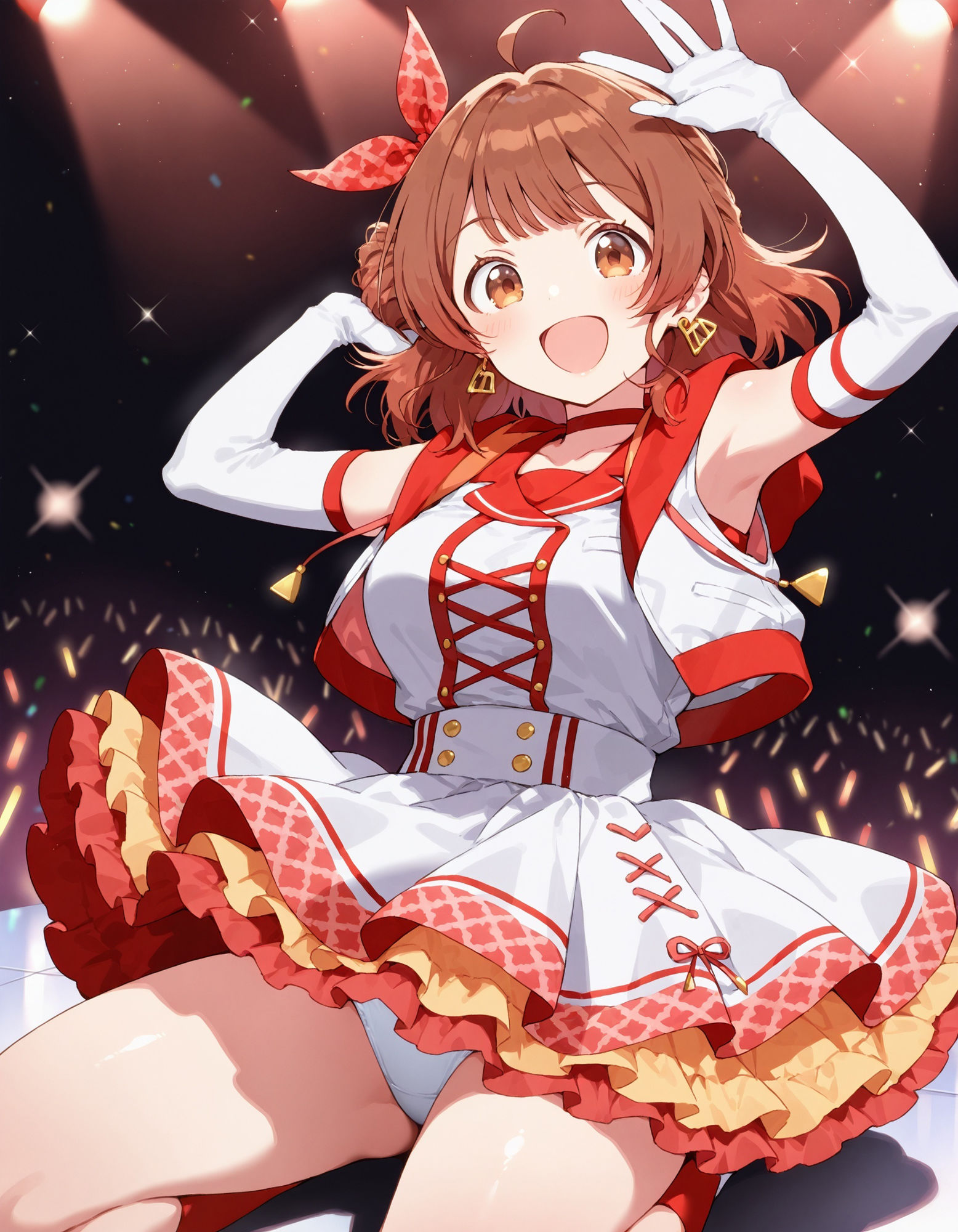 花〇佑芽のパンチラ〜アイドル衣装編〜 画像8