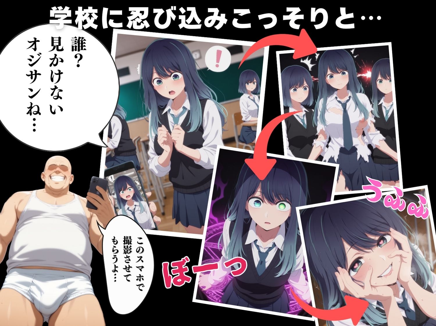 【催●・寝取られ・妊娠】推し●子  黒● あかね 画像2