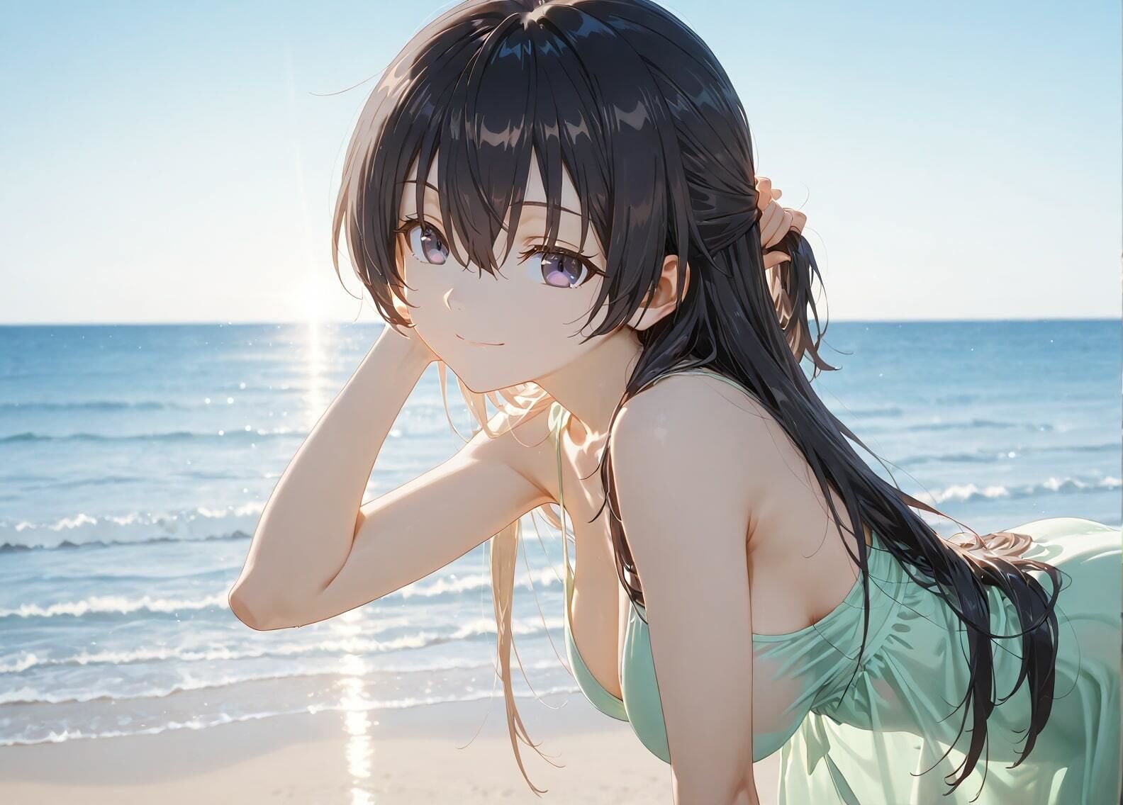 サンプル画像1:「時々ボソッとロシア語でデレる隣のアーリャさん」周防有希セクシー写真集12（全500枚）(人の海) [d_584154]