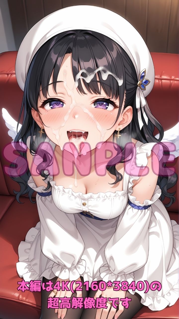 サンプル画像6:あなたの精液をお恵みください〜天使に大量顔射ぶっかけ！〜(Cherry Palette) [d_584168]