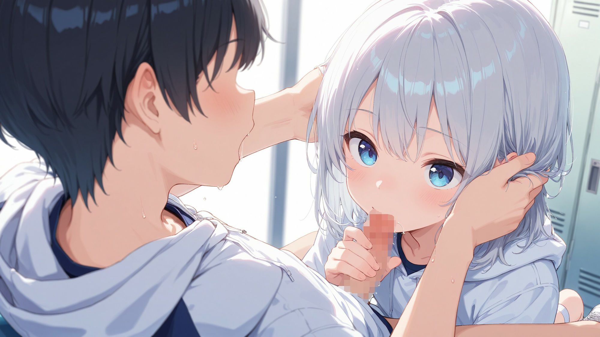 かわいい少年の学園性活 AIのお絵描き エロ画像10