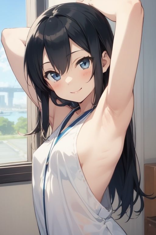 サンプル画像4:虹かけ誌  艦隊これくしょん  イラスト集25 朝潮    司令官が出すと言うなら、この朝潮、いつまでも抜く覚悟です！(九情承太郎商店) [d_584211]