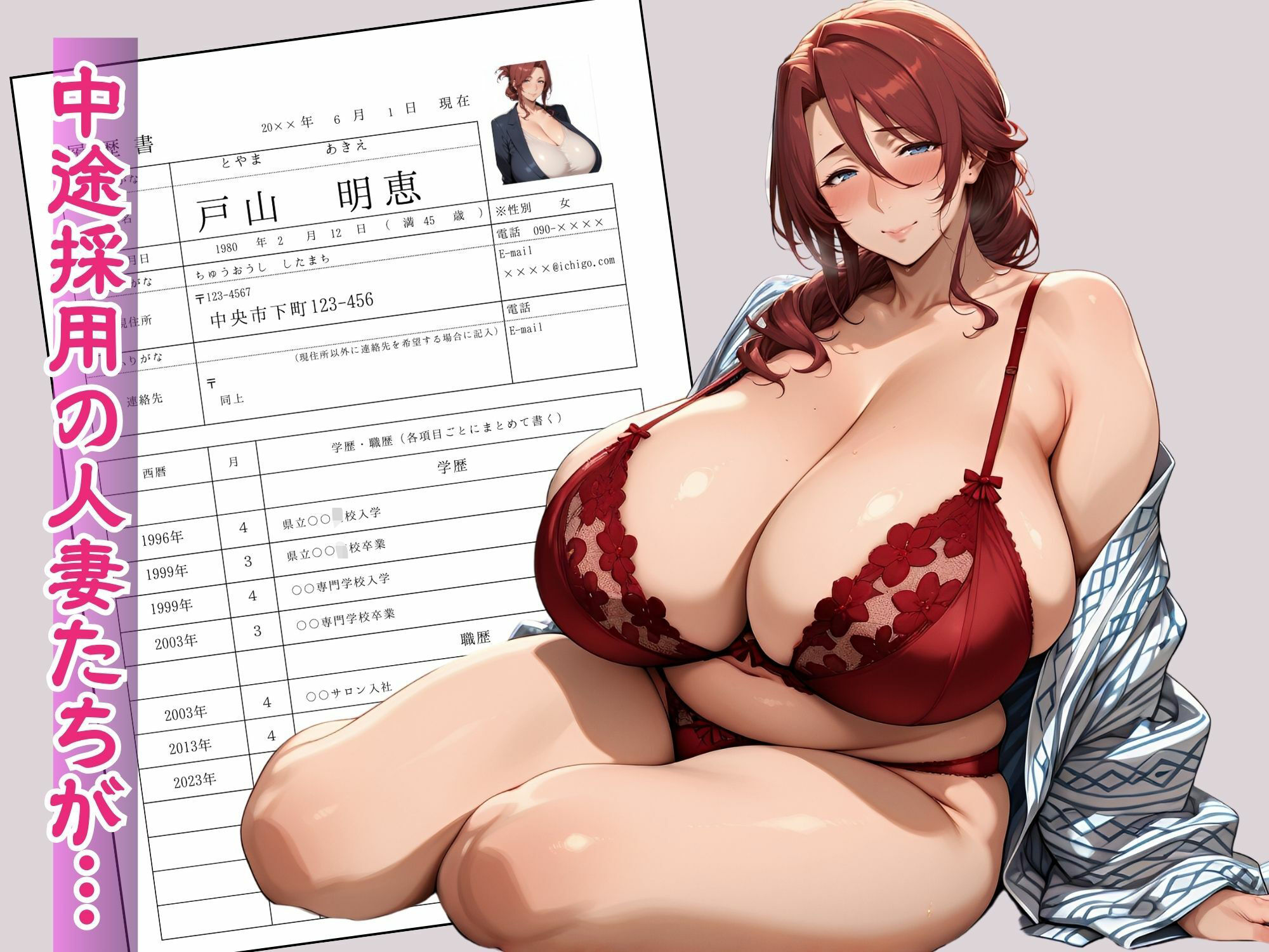 サンプル画像1:研修旅行で肉便器にされた人妻（45才）中途社員たち(みるくさんど) [d_584227]