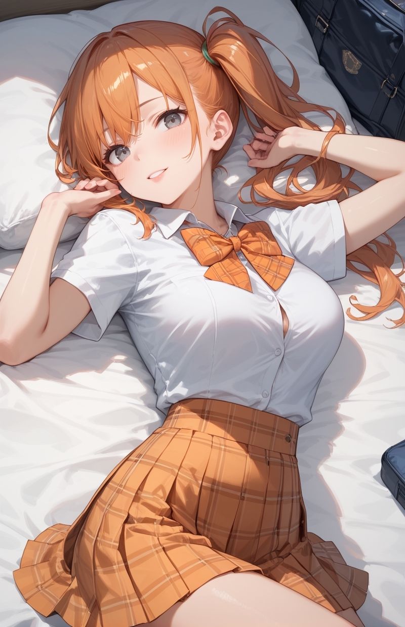 サンプル画像1:グラビア＆裏画像 JKアイドル 北野ひな(AIらぼんぬ) [d_584315]