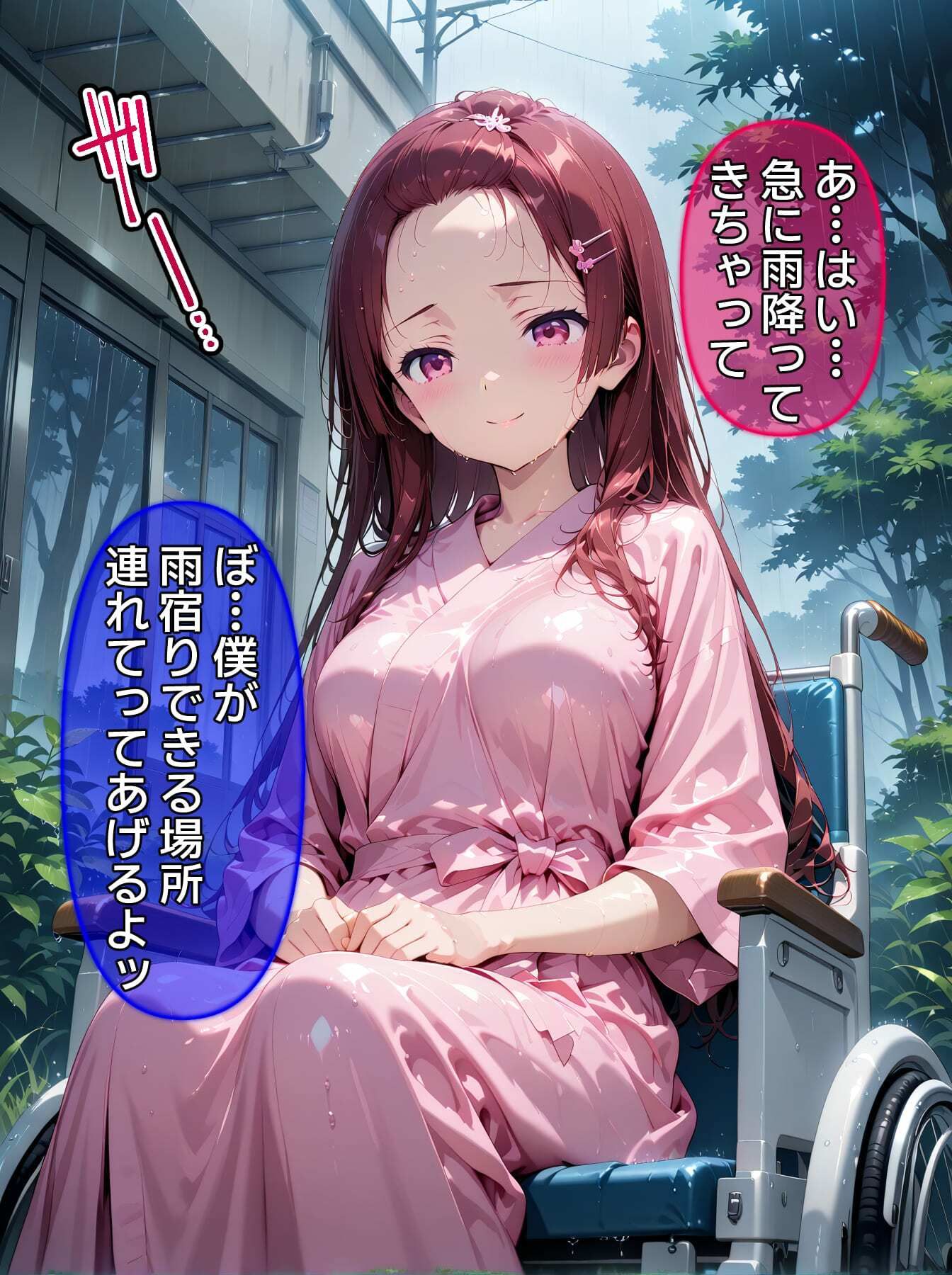 サンプル画像2:【CG】びしょ濡レ●プ08(ばななメモリアル) [d_584328]