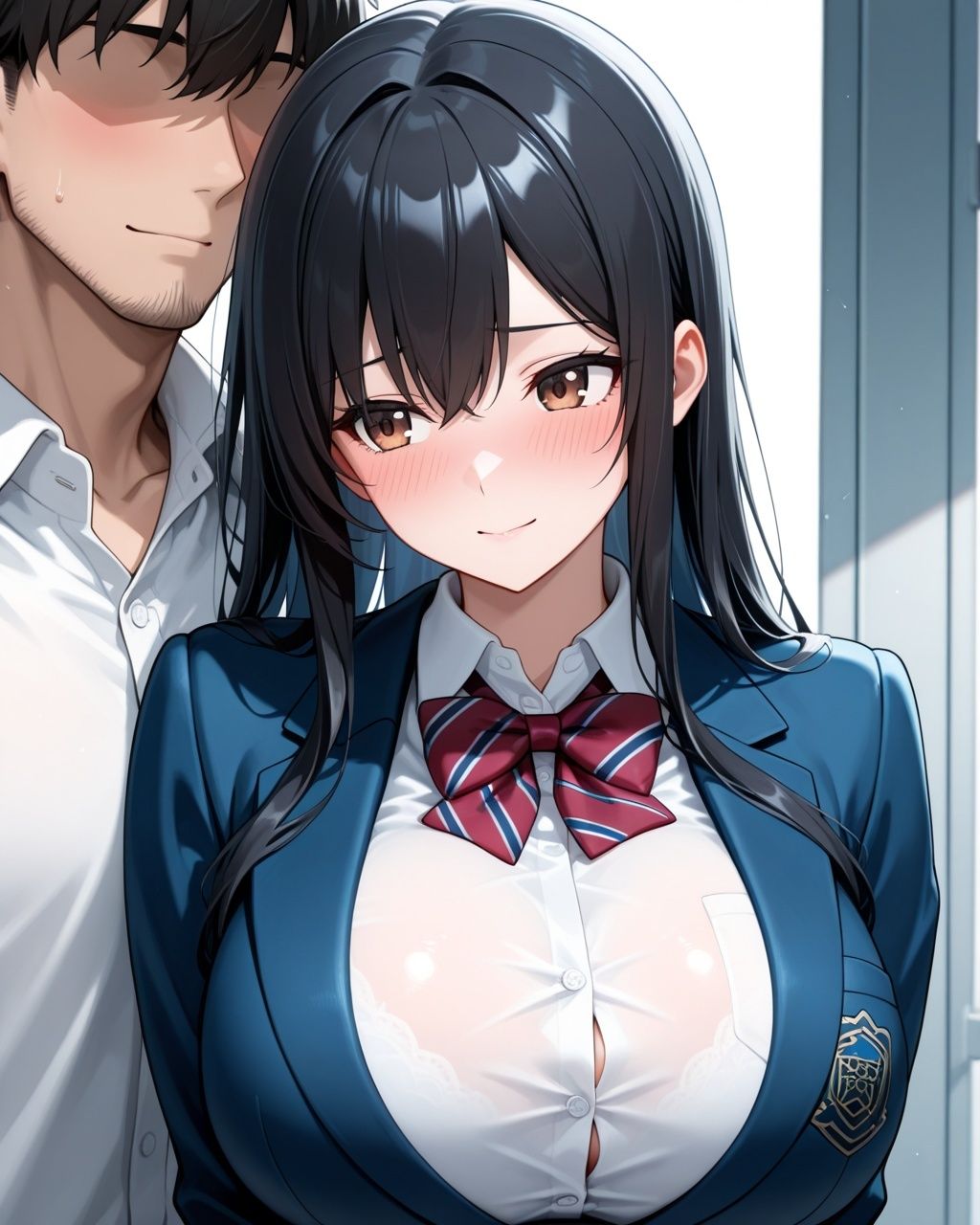 サンプル画像2:清楚な生徒会長の性教育記録(ぽちっとエロス) [d_584395]