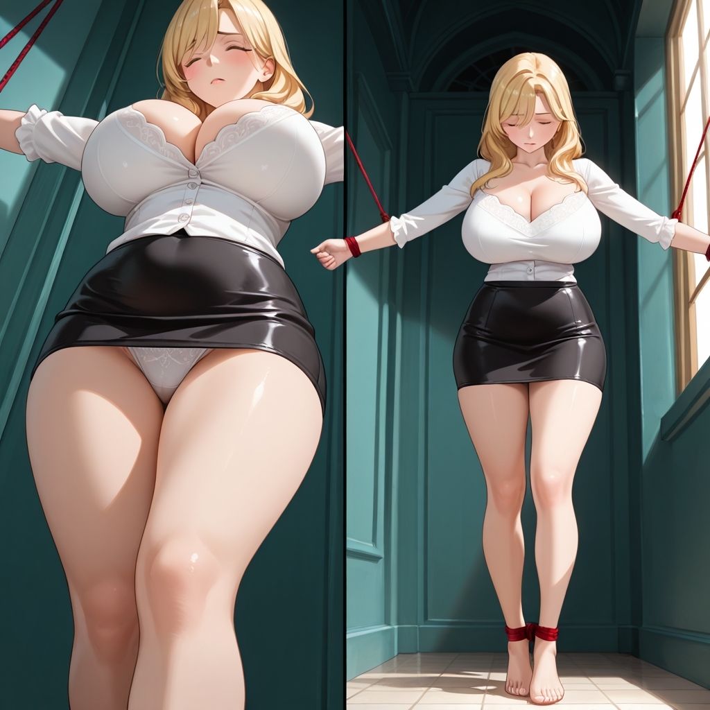 フェチコレVol.79 拘束・十字架磔された巨乳人妻たち(金髪編)【総枚数250枚】 画像7
