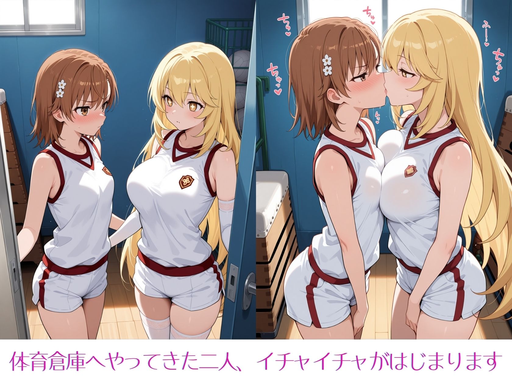 サンプル画像1:とある美琴と操祈の性事情(Xion) [d_584422]