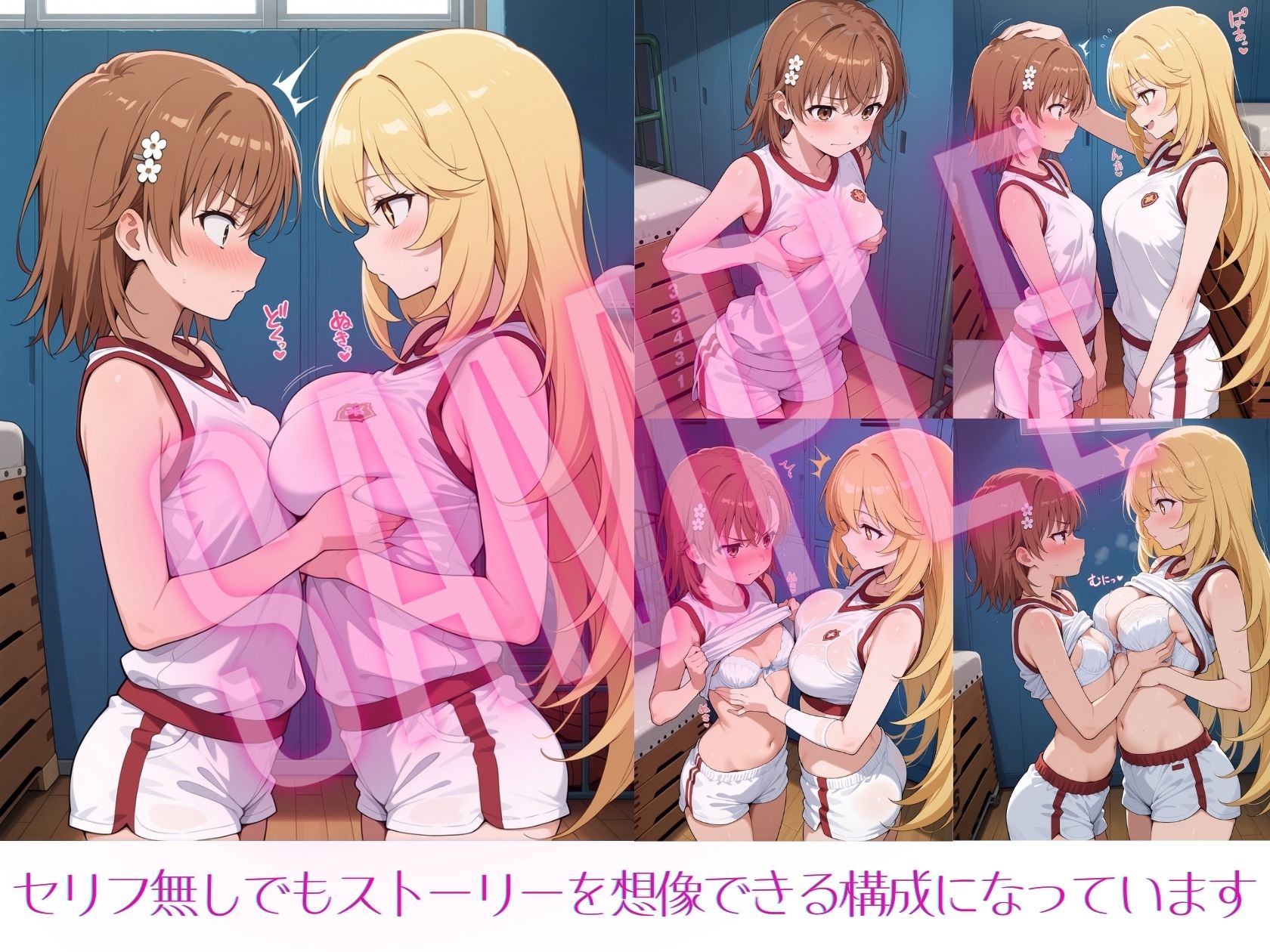 サンプル画像2:とある美琴と操祈の性事情(Xion) [d_584422]