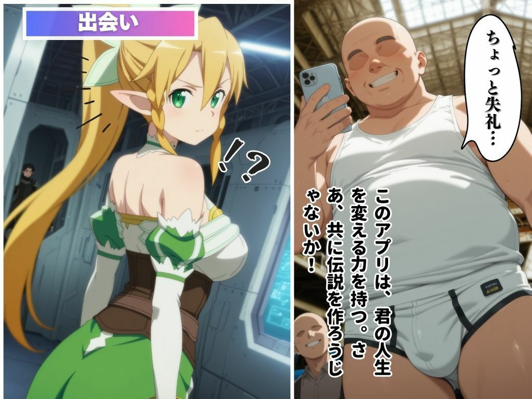 サンプル画像5:催●支配  桐ヶ谷●葉〜おじさんの子を妊娠〜(三日坊主出版) [d_584428]