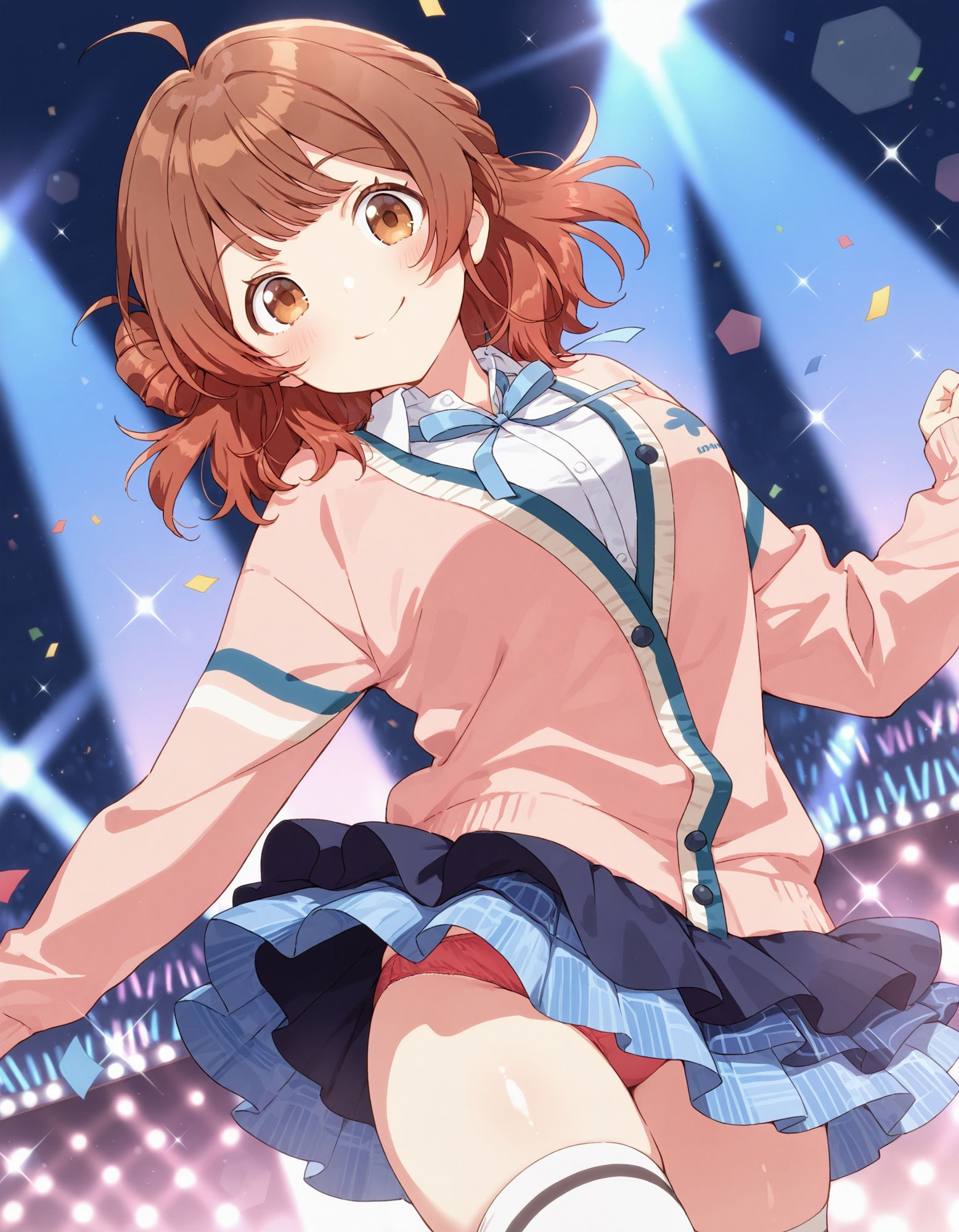 サンプル画像3:花〇佑芽のパンチラ〜制服編〜(D.P.H.) [d_584439]