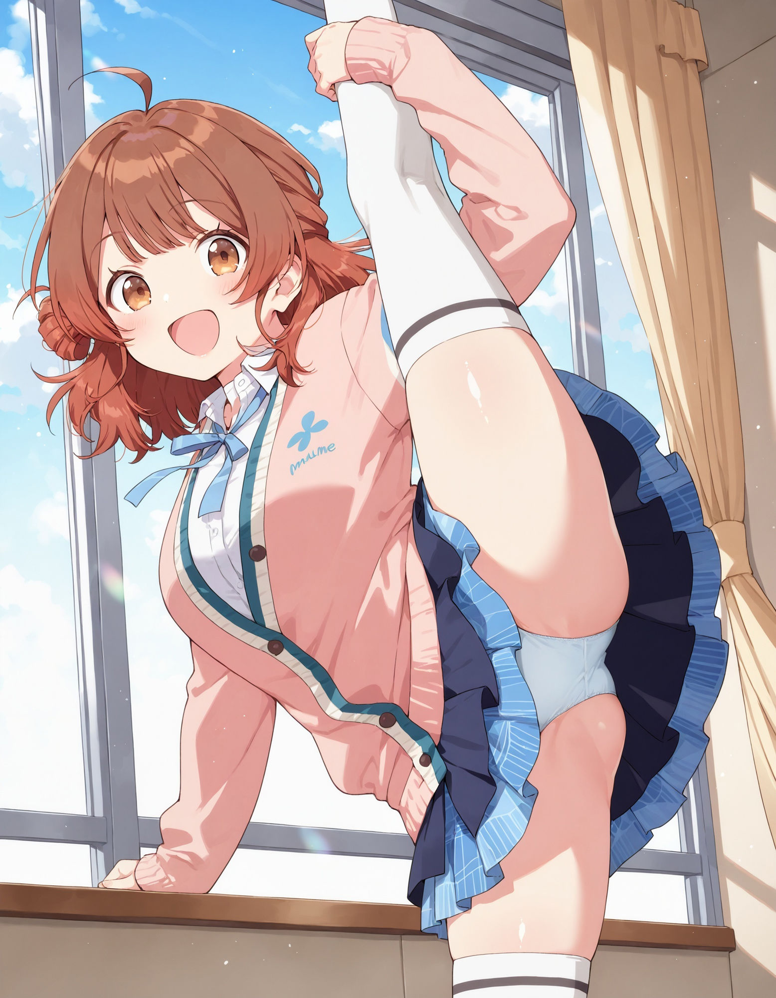 サンプル画像6:花〇佑芽のパンチラ〜制服編〜(D.P.H.) [d_584439]