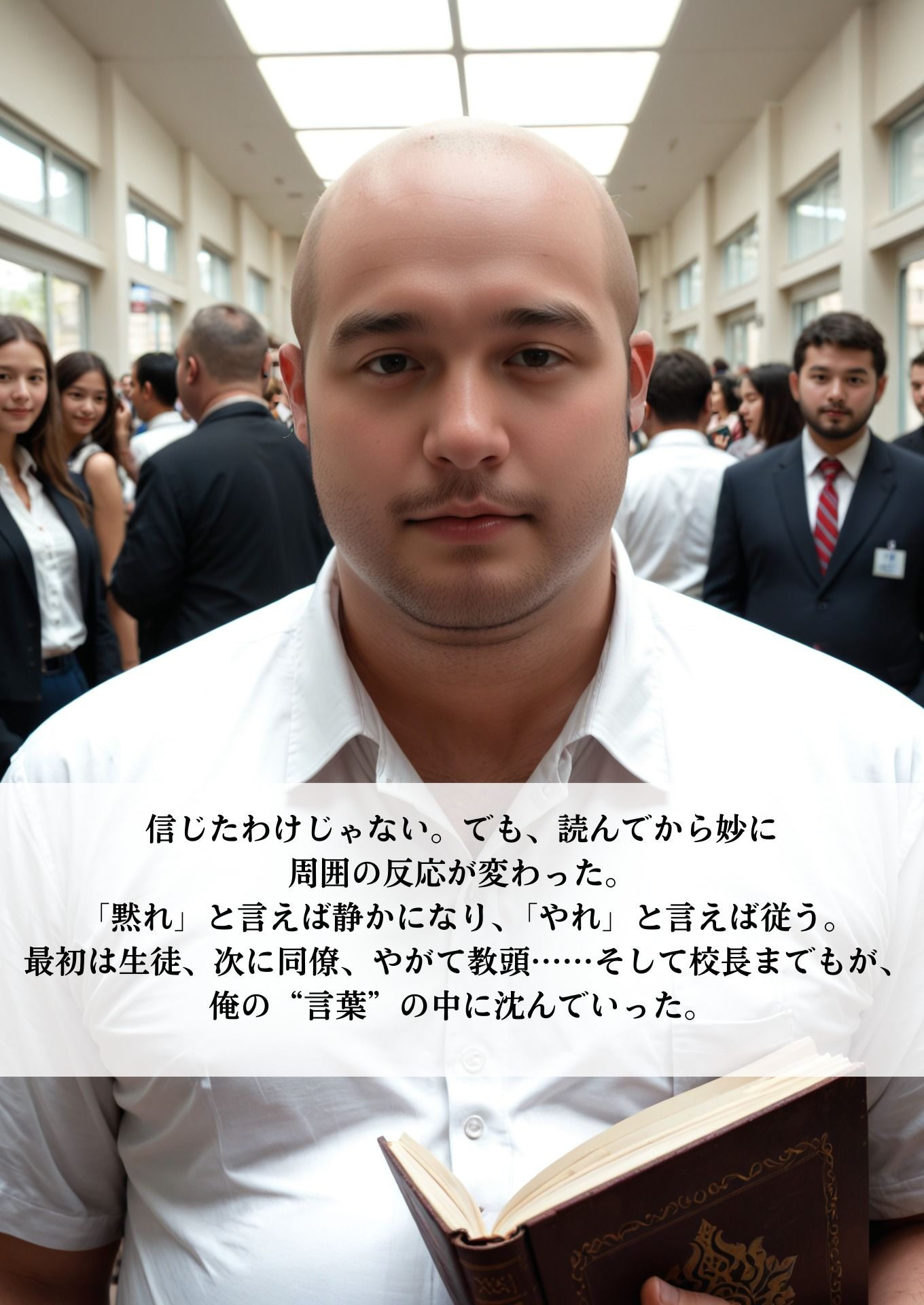 サンプル画像5:催淫洗脳    狙われた人気女教師(シロウトAI美女AMU) [d_584485]