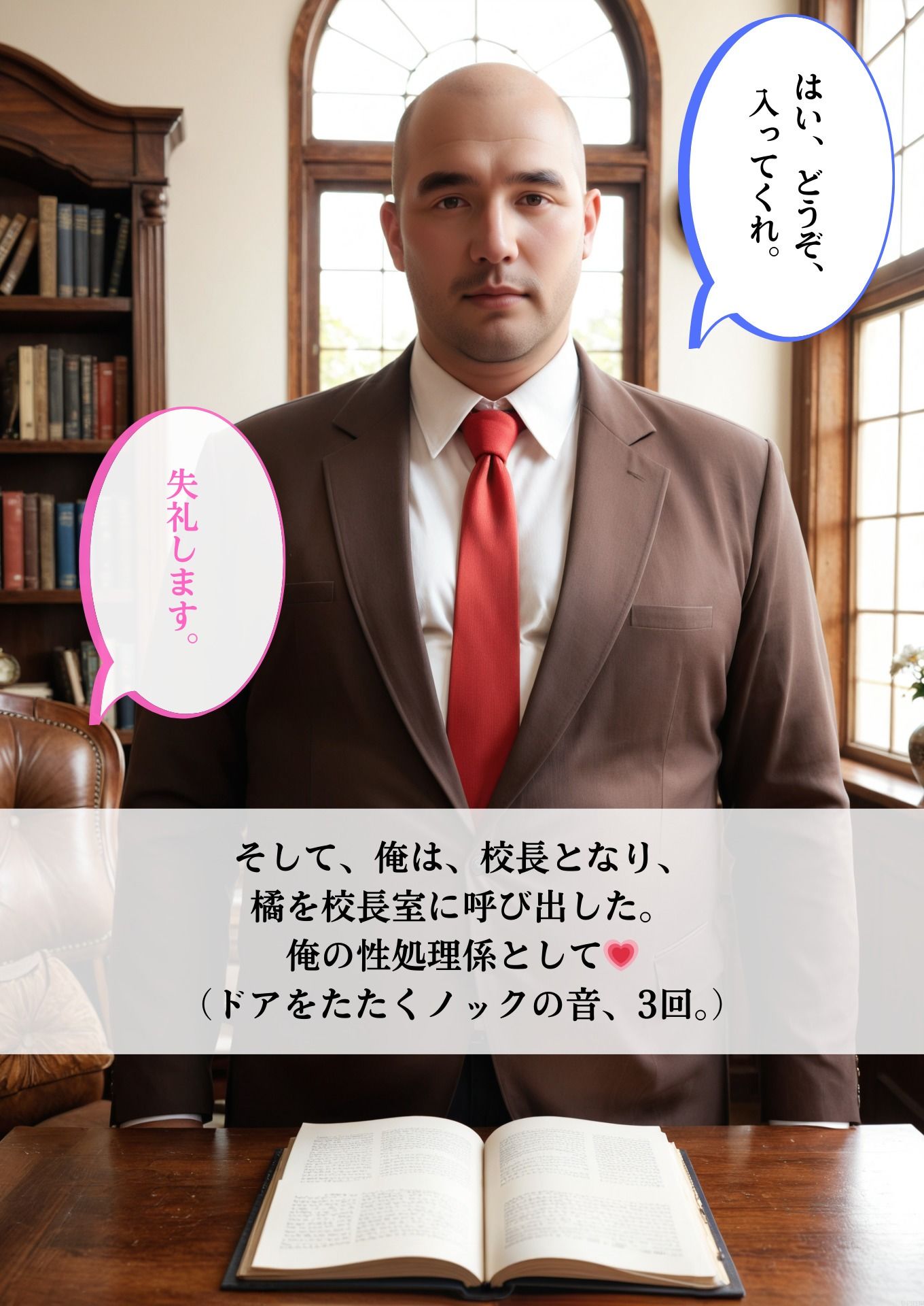 サンプル画像6:催淫洗脳    狙われた人気女教師(シロウトAI美女AMU) [d_584485]