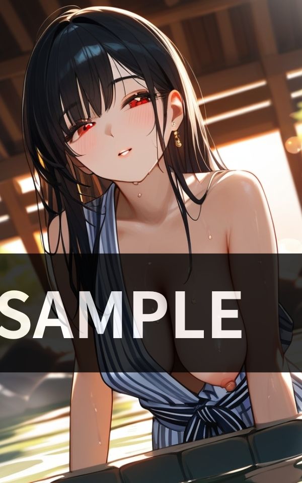 サンプル画像1:混浴温泉で従姉妹とまさかの乾杯！？ 〜乱入事件発生！〜(夜蝶書房) [d_584535]