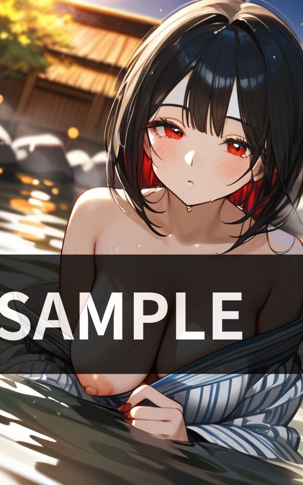 サンプル画像5:混浴温泉で従姉妹とまさかの乾杯！？ 〜乱入事件発生！〜(夜蝶書房) [d_584535]