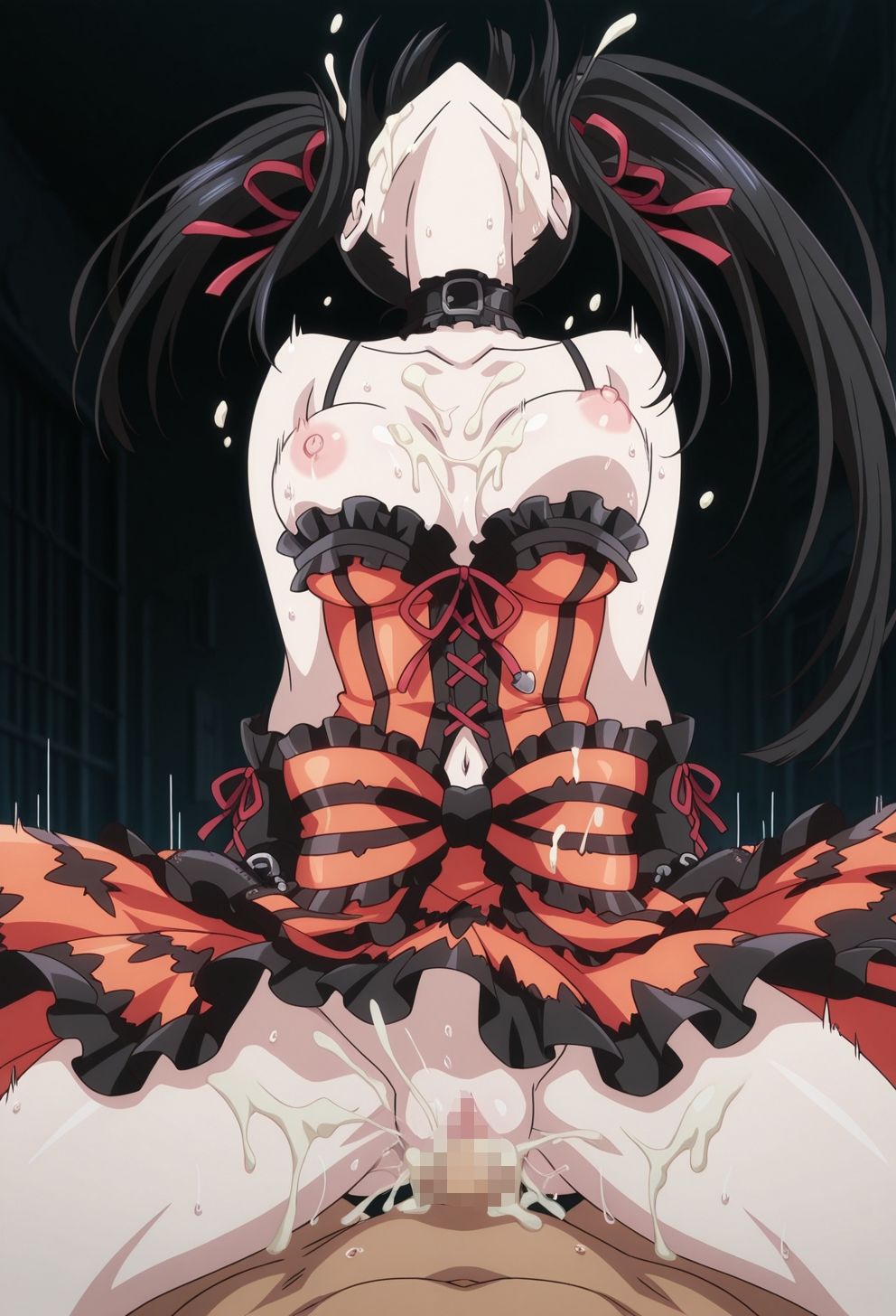 サンプル画像5:俺たちの性処理担当  -時崎狂三-(お手軽！ひろいんメス化計画) [d_584570]