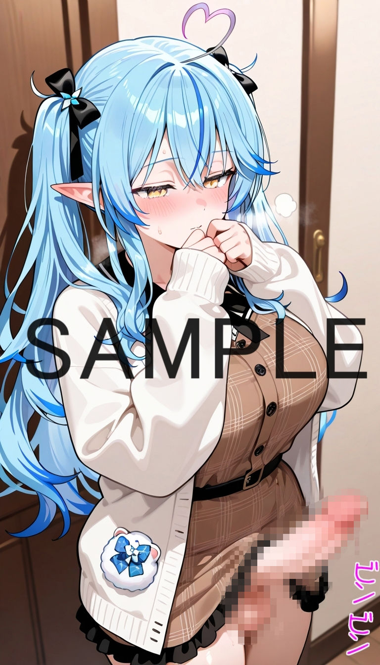 サンプル画像2:雪花ラ〇ィふたなり化えっち(ルカっ娘) [d_584599]