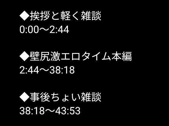 【壁尻Live2D】30分間ノンストップ絶叫×連続絶頂 画像1