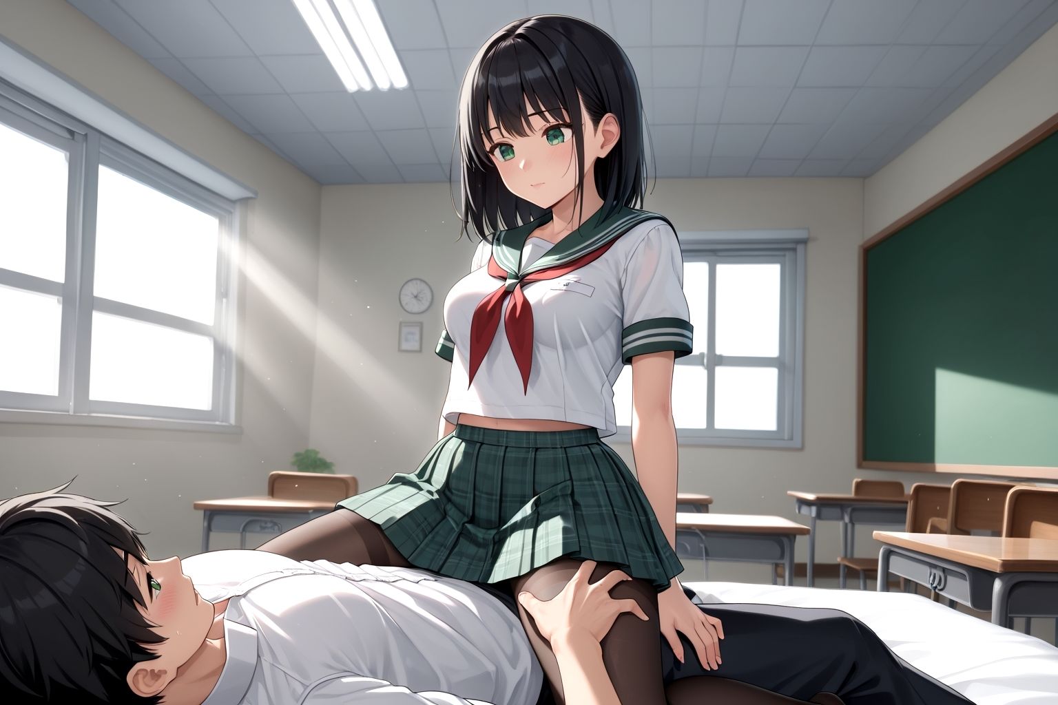 サンプル画像2:処女初体験(あめふらし) [d_584626]